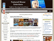 Tablet Screenshot of natural-stone-interiors.com